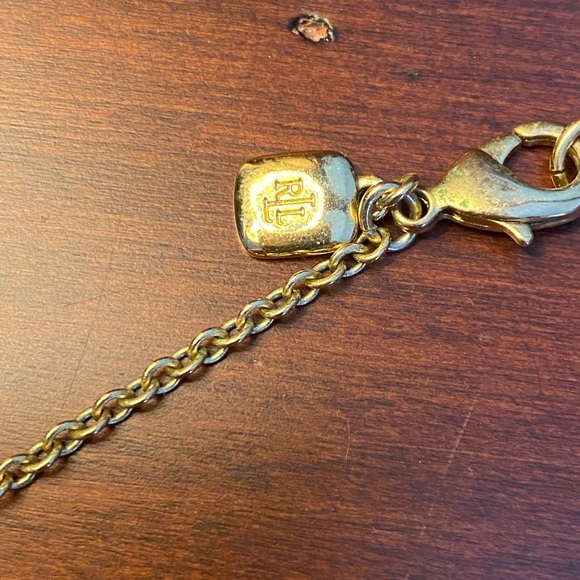 Ralph Lauren Gold Necklace and Bracelet Set - Picture 5 of 6